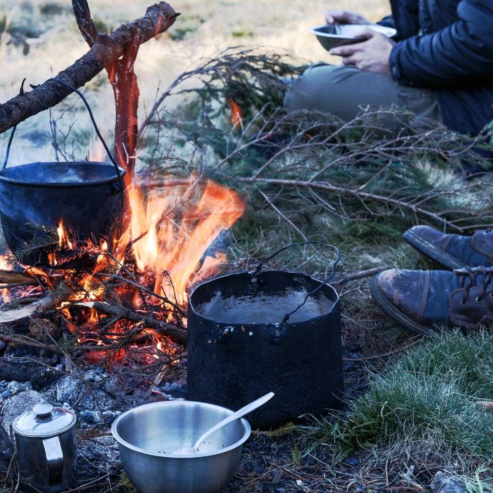 Campfire cooking kit essentials