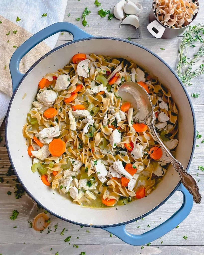 chicken noodle soup for camping