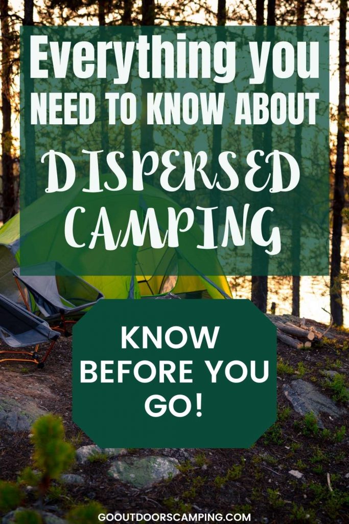 what you need to know about dispersed or primitive camping